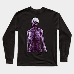 Purple Zombie Long Sleeve T-Shirt